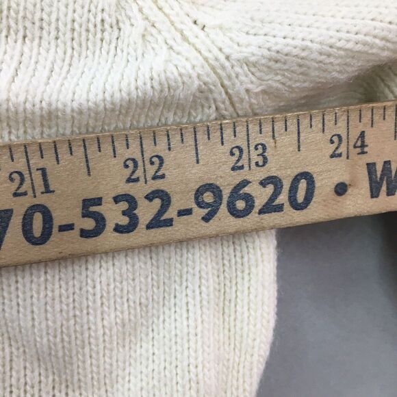 Fionini International Plus Long Sleeve Cream Knit Cardigan Size 22/24 Womens - Picture 8 of 12